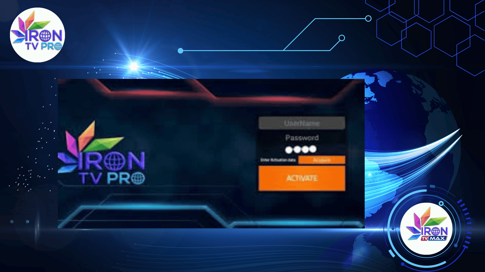 Téléchargez Iron TV Pro APK Streaming 4K et chaînes illimitées.