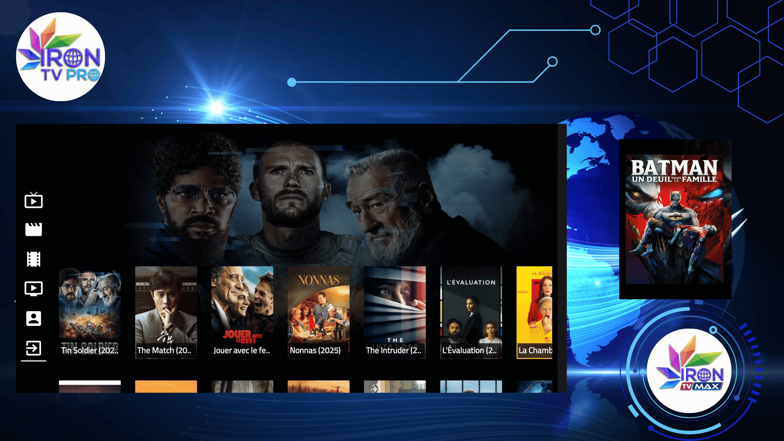 Iron Store  Choisissez votre abonnement IPTV 4K sans coupure.