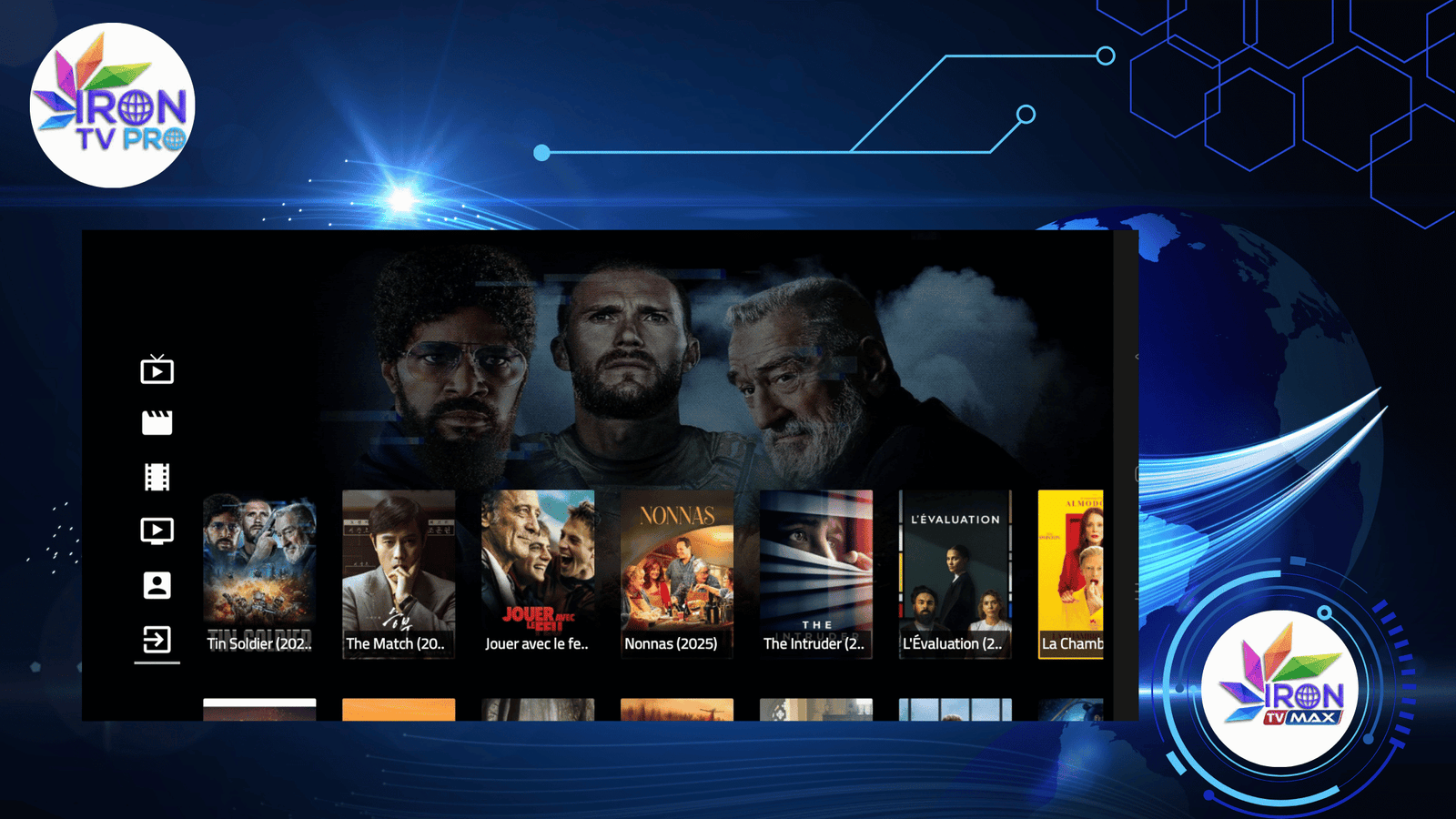 Iron TV 2025 : Découvrez l’Incroyable IPTV Pro & Max en 4K