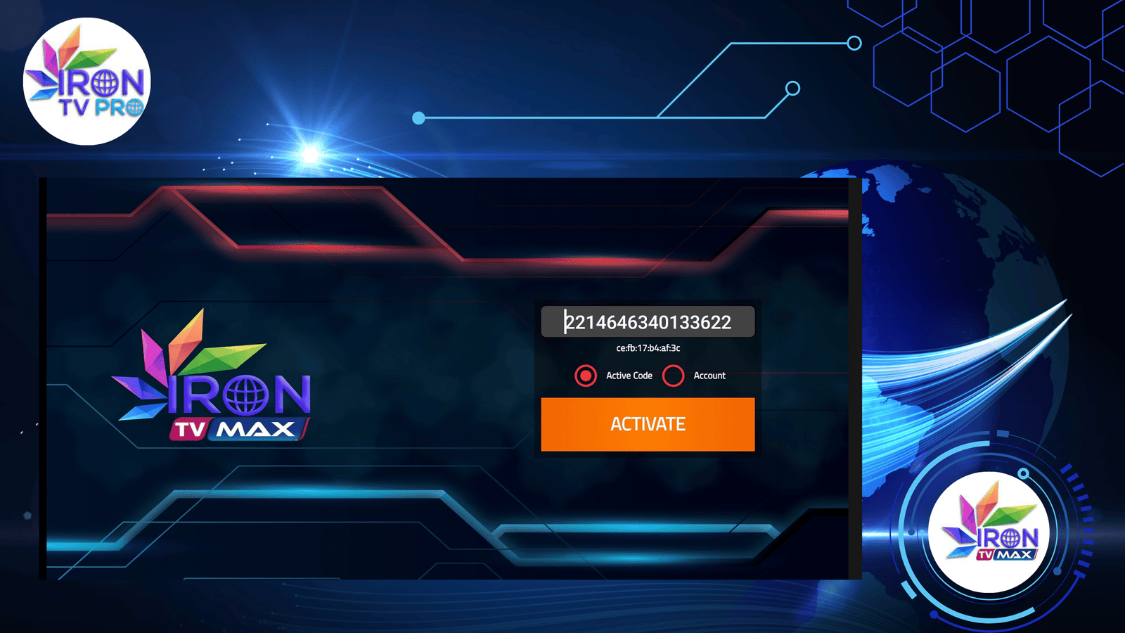 Iron TV Max 2025 – Code IPTV 4K Fiable et Rapide