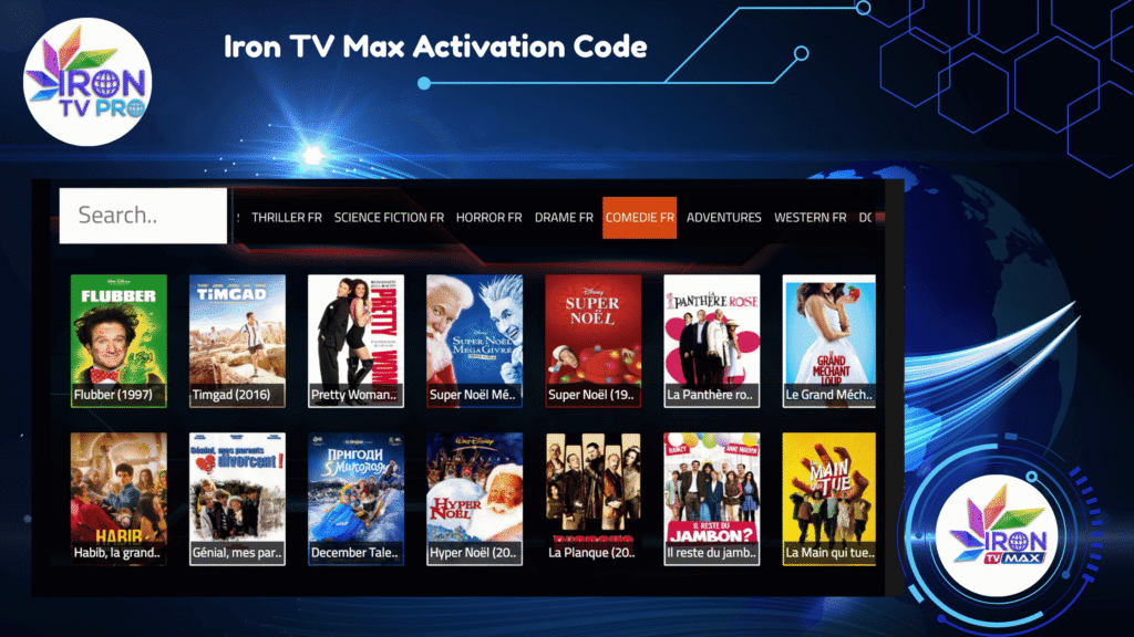 Iron TV Max Activation Code